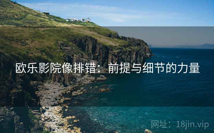 欧乐影院像排错:前提与细节的力量