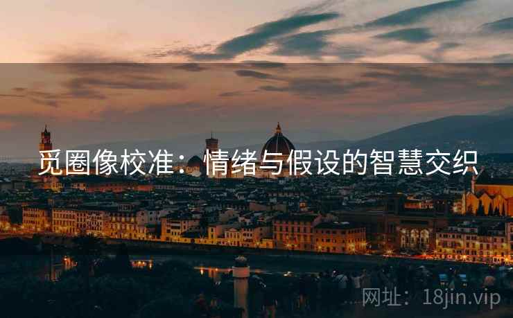 觅圈像校准:情绪与假设的智慧交织